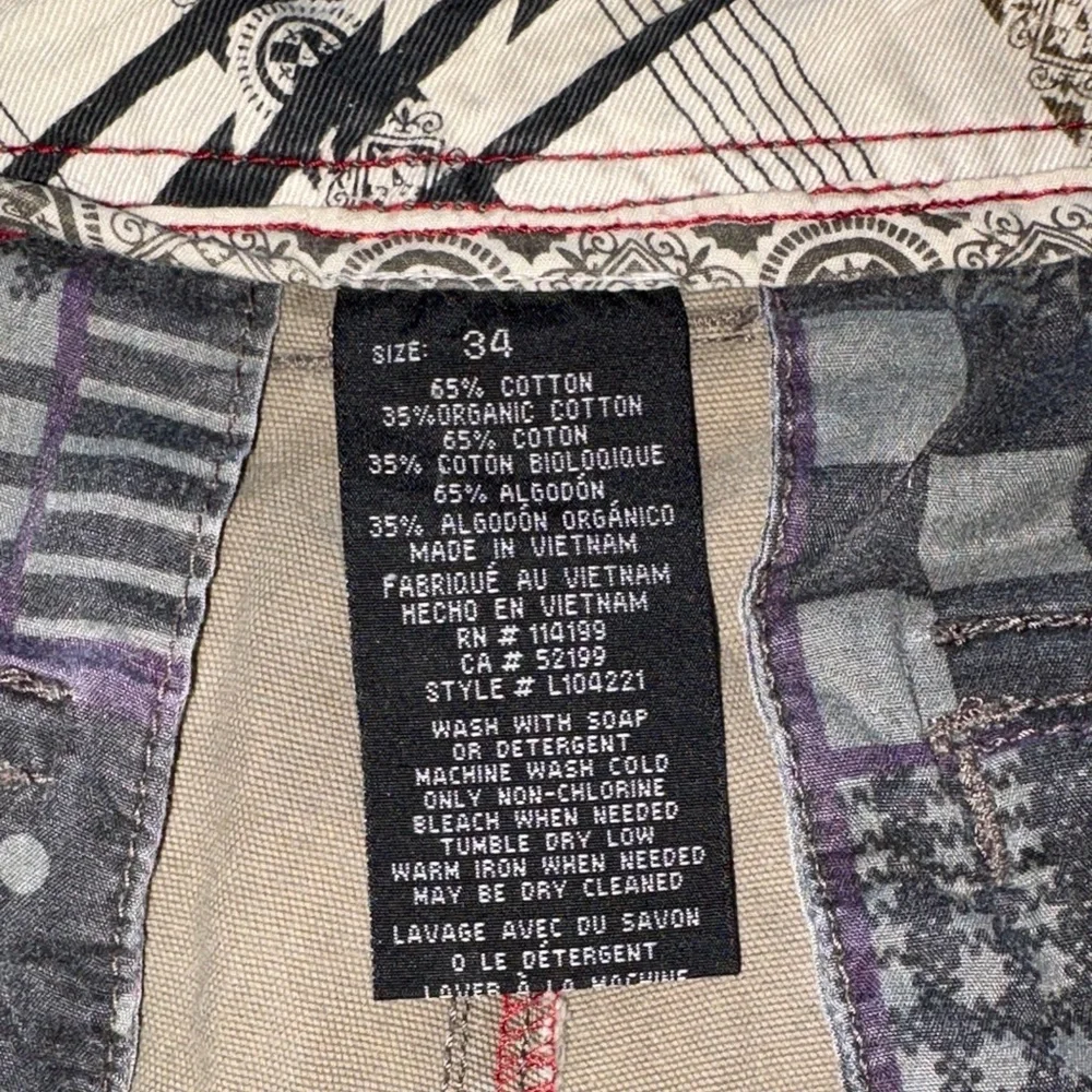 Quicksilver Men's olive green Cargo Shorts Gently Loved 34 - Picture 7 of 13